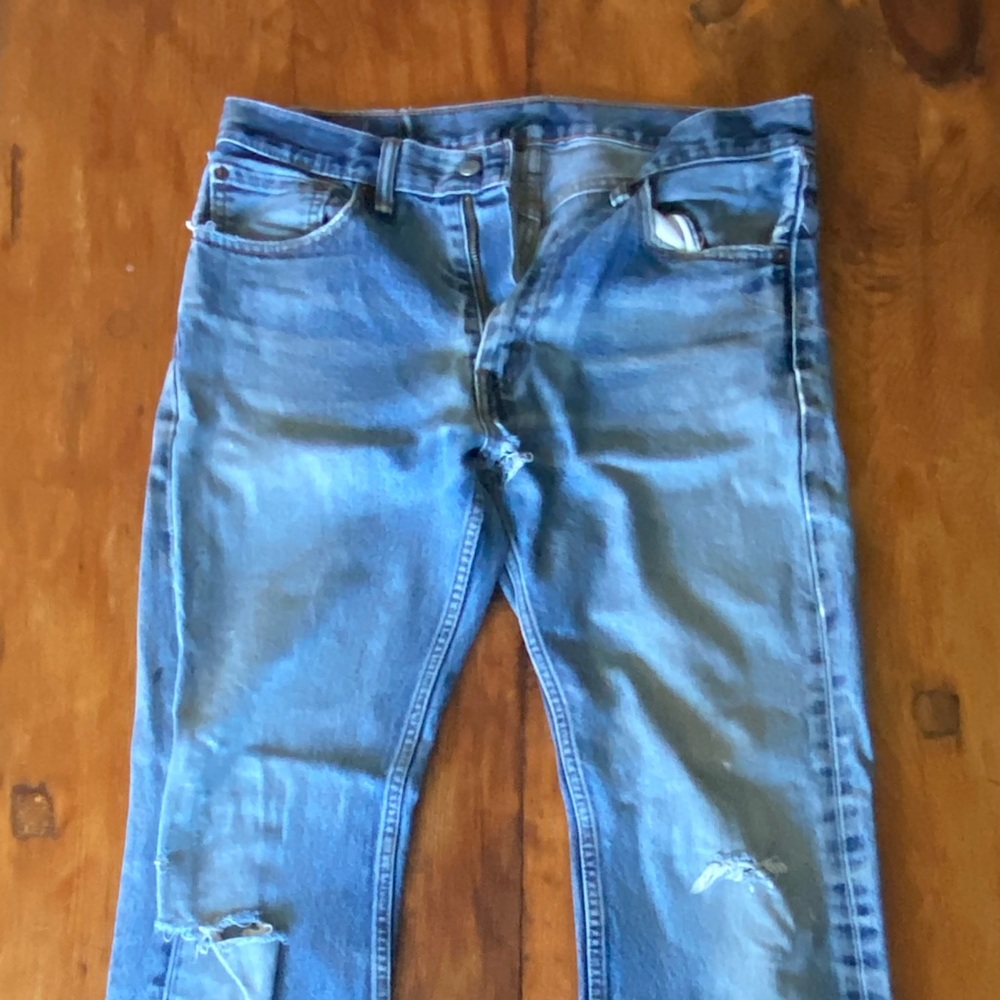 Levi's Blue Straight Jeans Classic Denim